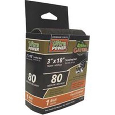 Gator Finishing 3X18 Sanding Belt 80 7771 2278331